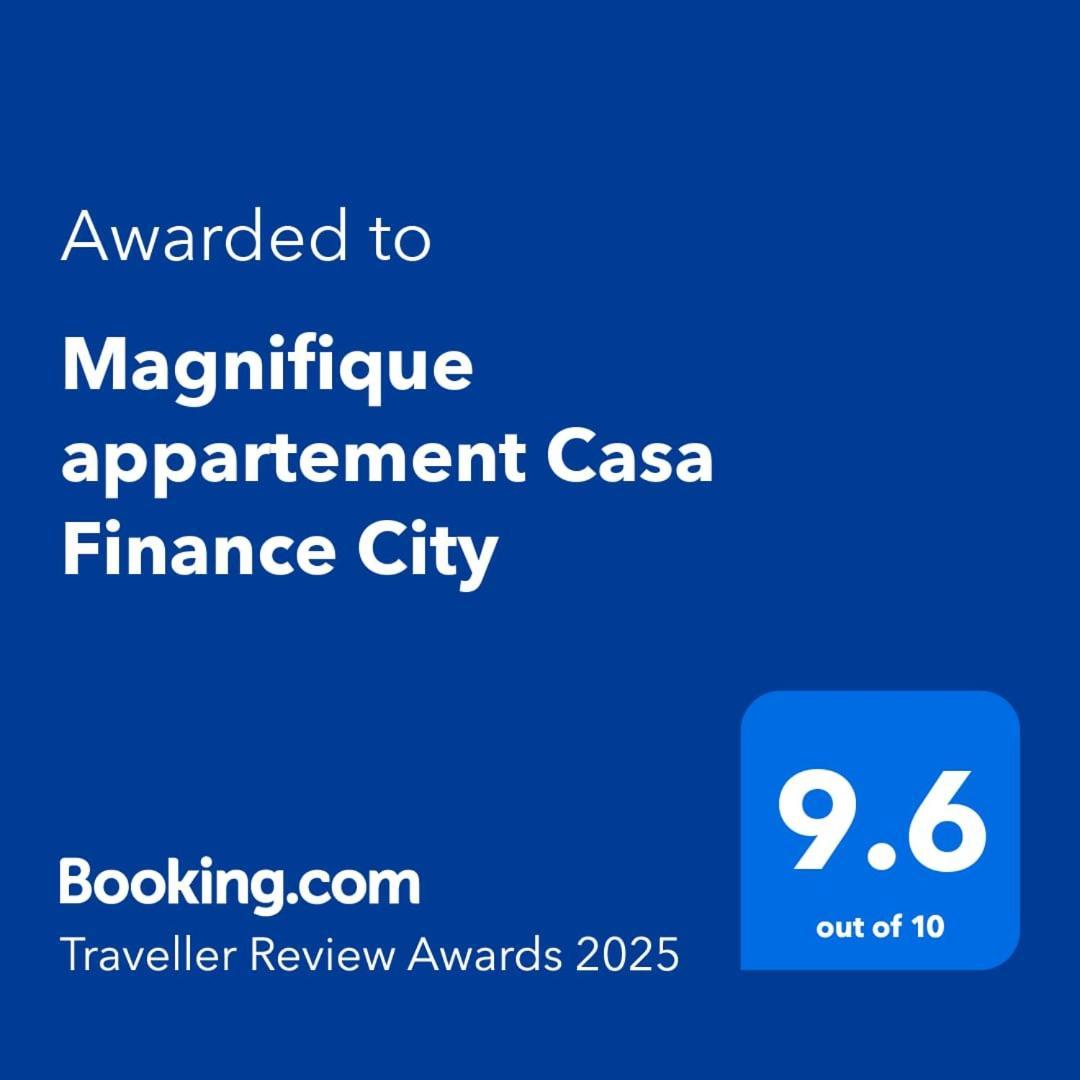 Magnifique Appartement Casa Finance City Casablanca Buitenkant foto